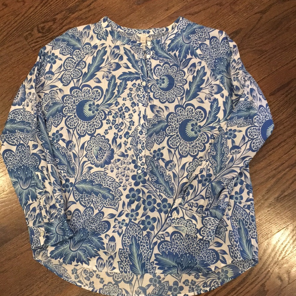J Crew Cotton Blouse